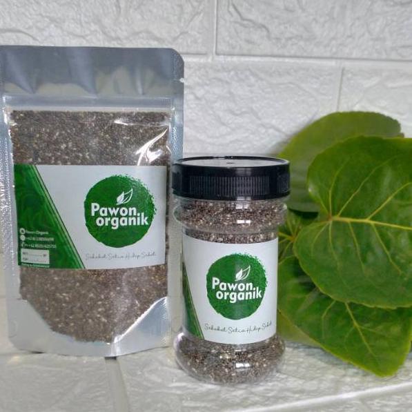 

い Organic Black Chia Seed mexico organik chiaseed hitam biji chia seeds bukan peru MPASI diet jsr ⇻