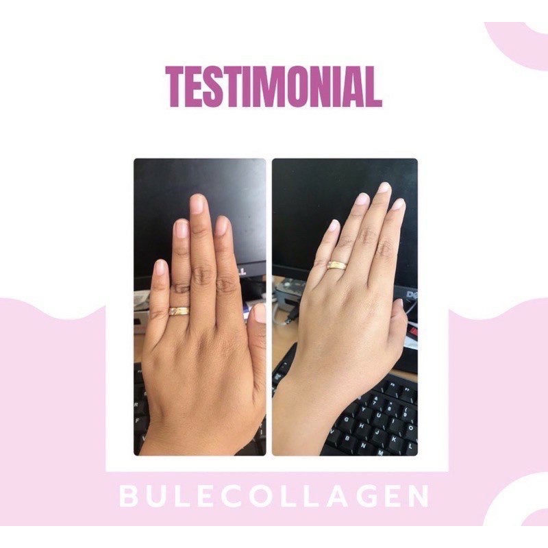 BULE COLLAGEN BLEACHING NIGHT BLEACHING WHITENING BODY CREAM / BODY LOTION NIGHT