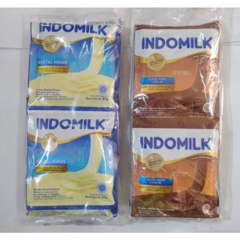 

Susu Indomilk Putih/Coklat Sachet 6x37G