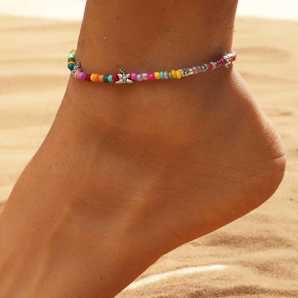 Gelang Kaki handmade Gaya bohemian Eropa Dan Amerika Untuk Wanita