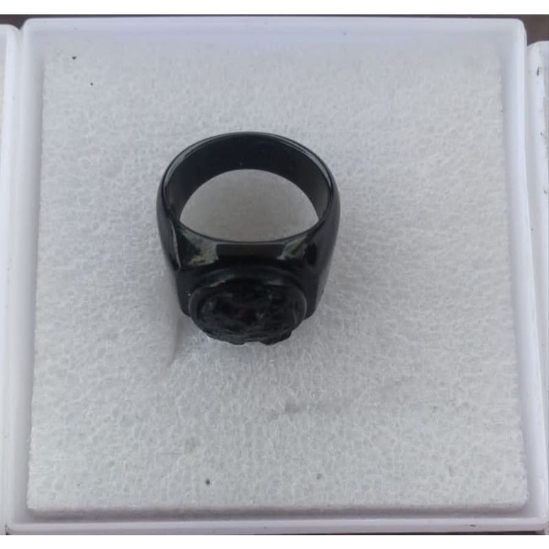 Cincin Batu Satam Gradasi Size M