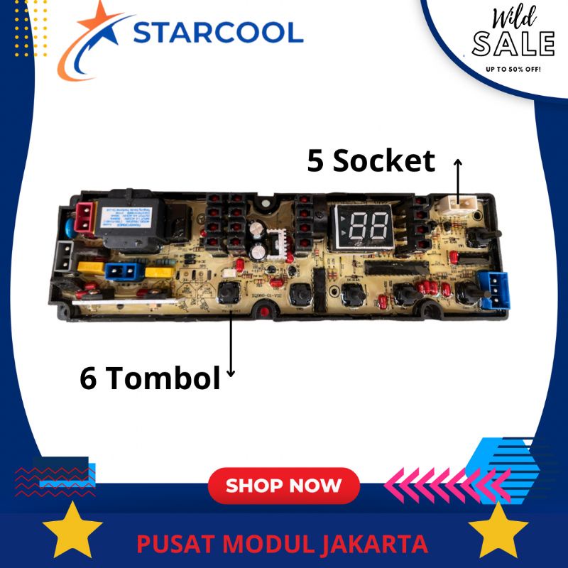 AQUA HIJAB SERIES AQW-89XTF / AQW-99XTF modul pcb mesin cuci Top Loading