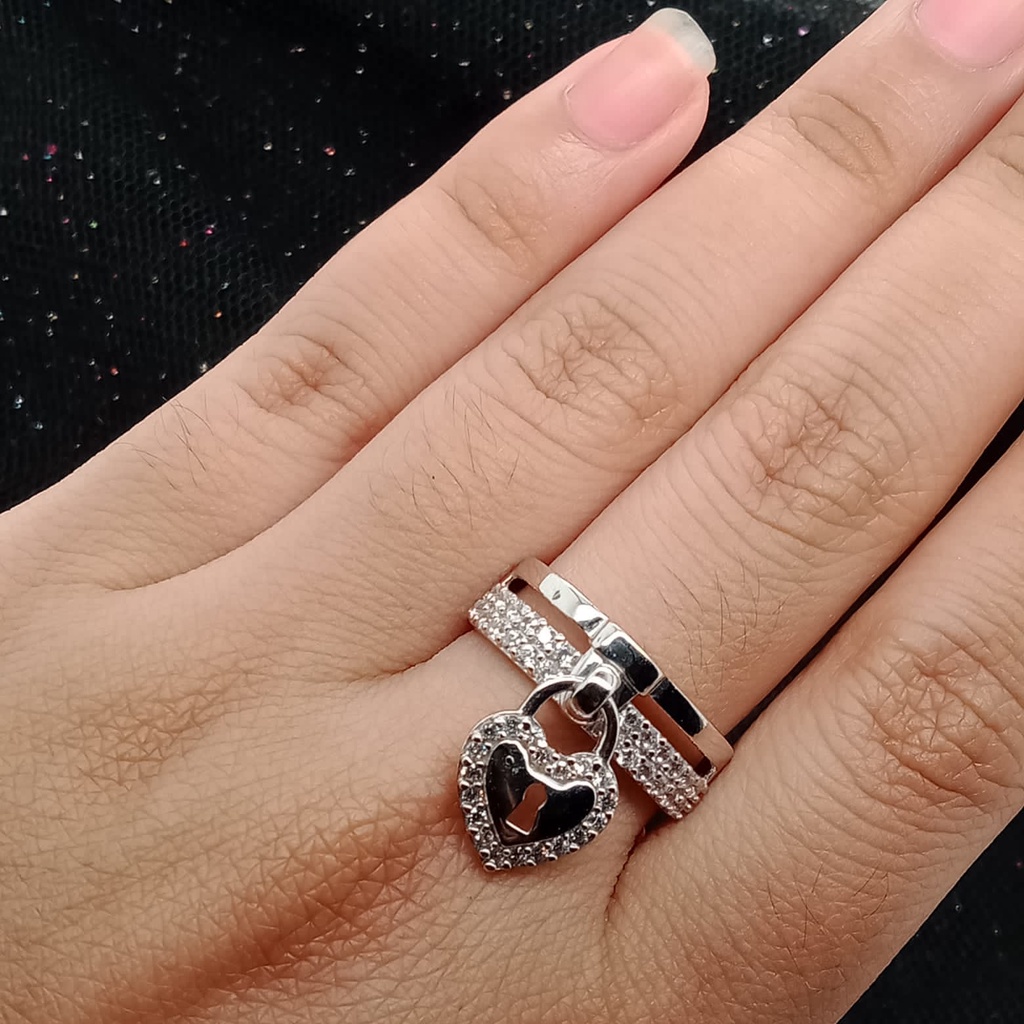 Cincin emas 17K - 3.85 gr kadar 750 - 3955