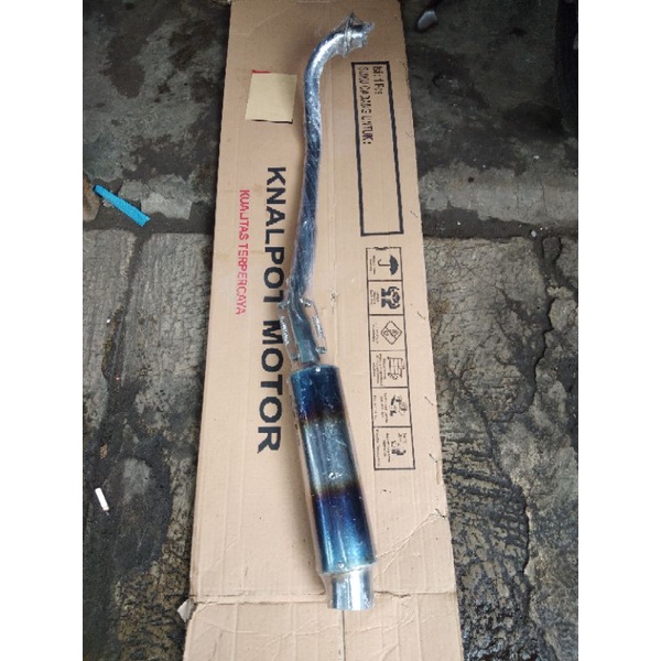 Cuci Gudang  Knalpot Motor Racing Universal Motor Bebek Honda Yamaha Suzuki
