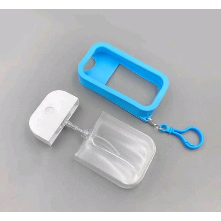 HAND SANITIZER POCKET PLASTIK SILIKON DAN GANTUNGAN LUCU/ BOTOL HAND SPRAY SANITIZER