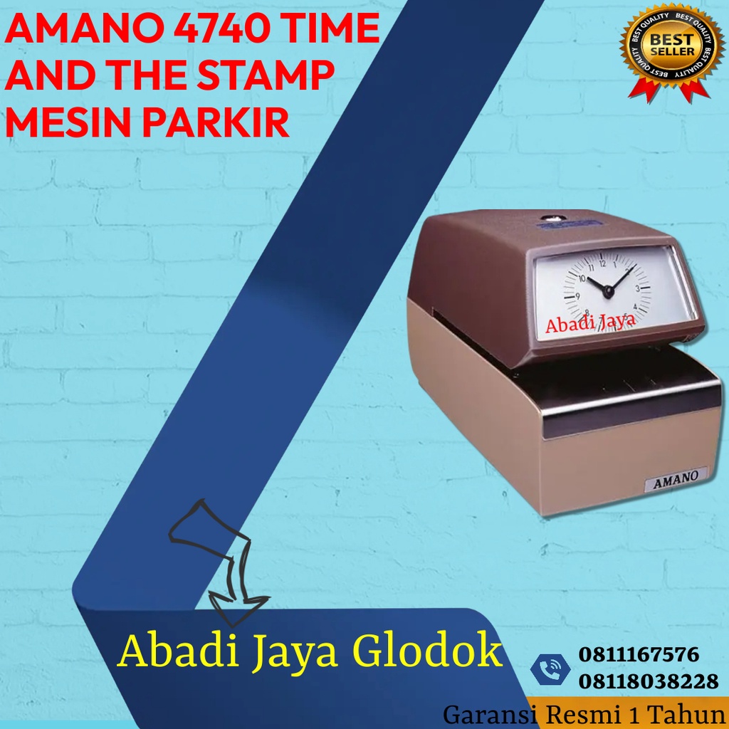AMANO 4740 MESIN ABSENSI
