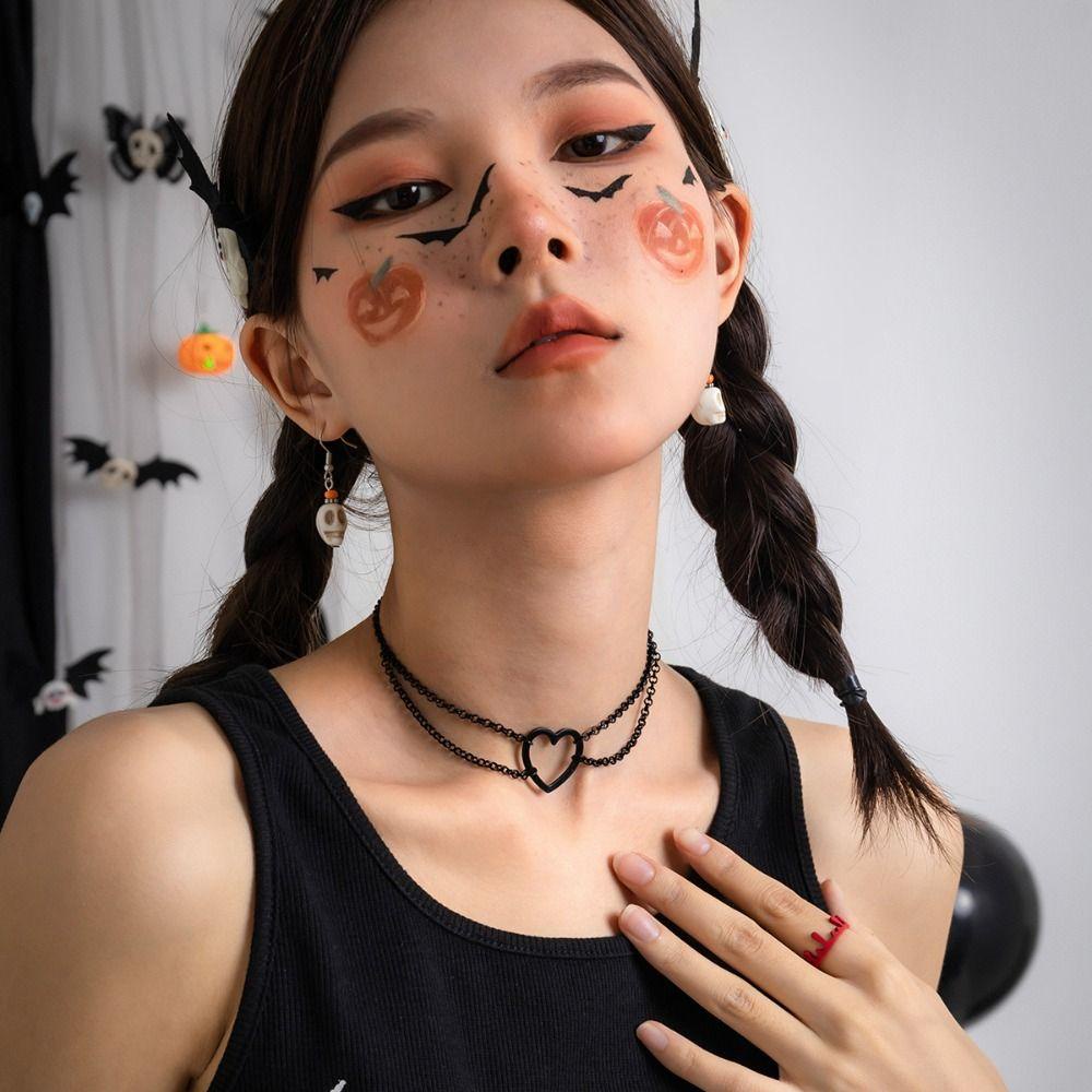 Mxbeauty Baroque Kalung Fashion Vintage All-match Y2K Rose Alloy Wanita Perhiasan Aksesoris Gaya Korea Choker