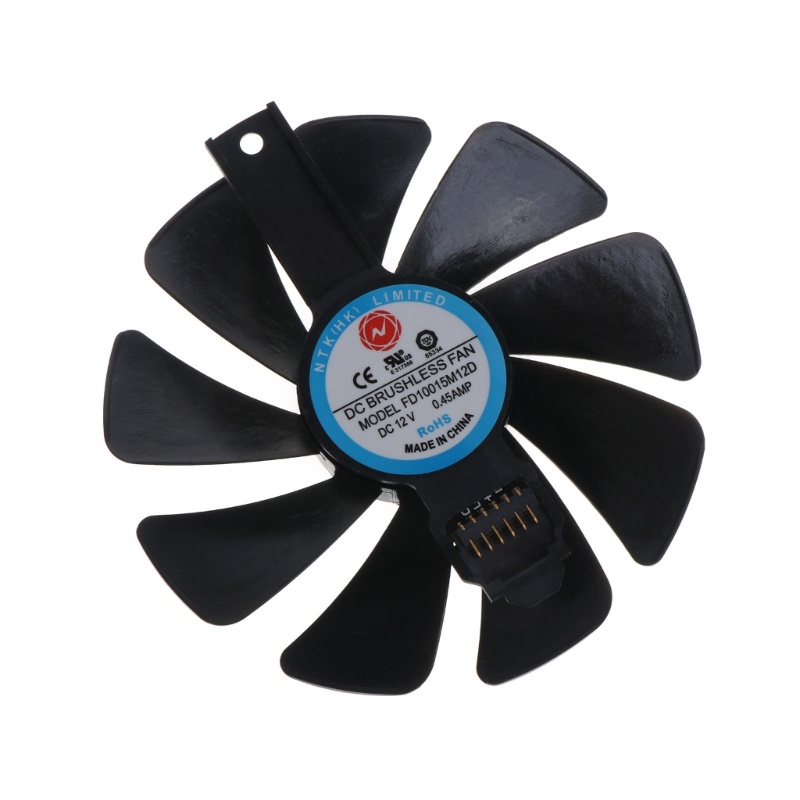 1 / 2Pcs Kipas Pendingin Kartu Grafik 95mm FD10015M12D VGA Untuk Sapphire RX 5700XT RX5700 RX5600XT RX5500XT 6Pin 12V