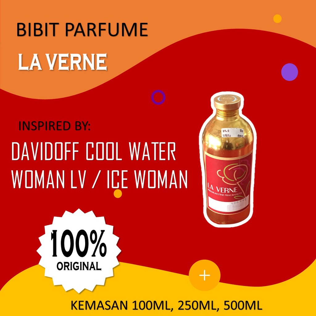 Bibit Parfum LAVERNE DAVIDOFF COOL WATER WOMAN LV Searah dengan ICE WOMAN