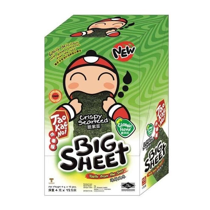 

tao kae noi big sheet classic/Japanese sauce/ hot [3,2g- 12 pcs] 4 box