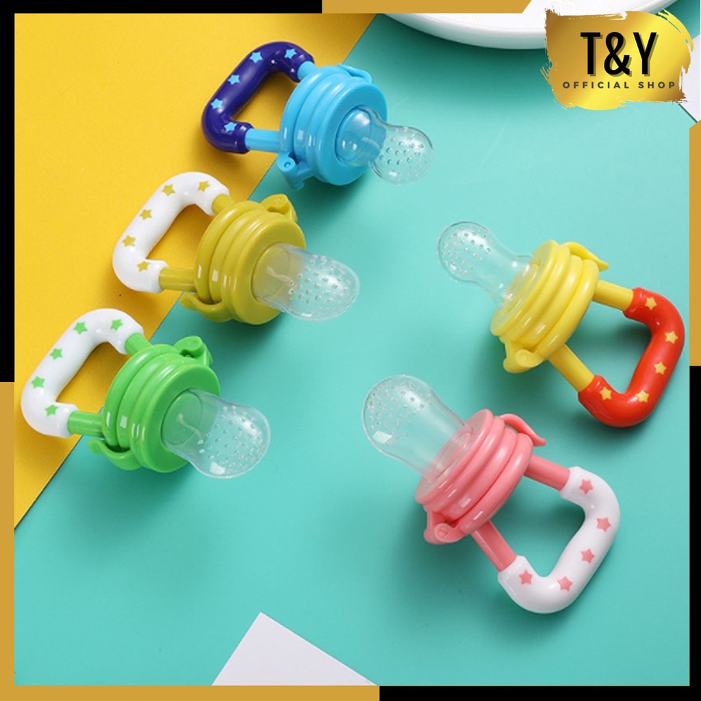 T&amp;Y Empeng Buah Bayi Baby Fruit Food Feeder Dot Buah Bayi Gigitan Bayi Dodot Sari Buah Anak