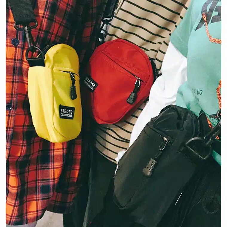 MINI SPORT TAS SLINGBAG WANITA LUCU
