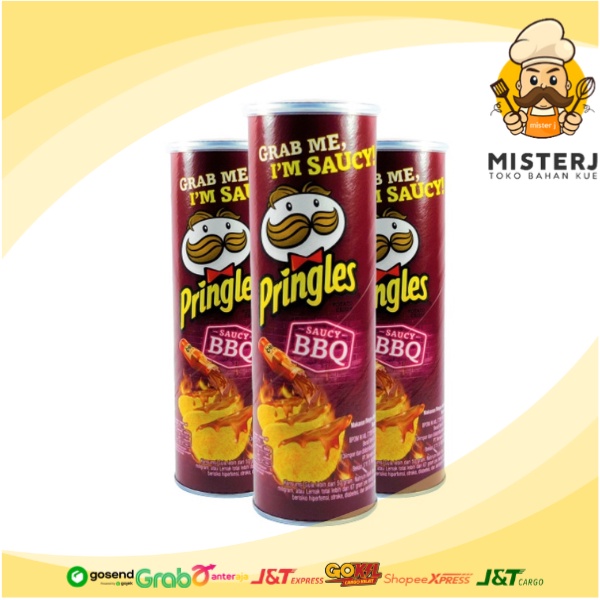 

Pringles Saucy BBQ | 107 Gram | Snack Pringles