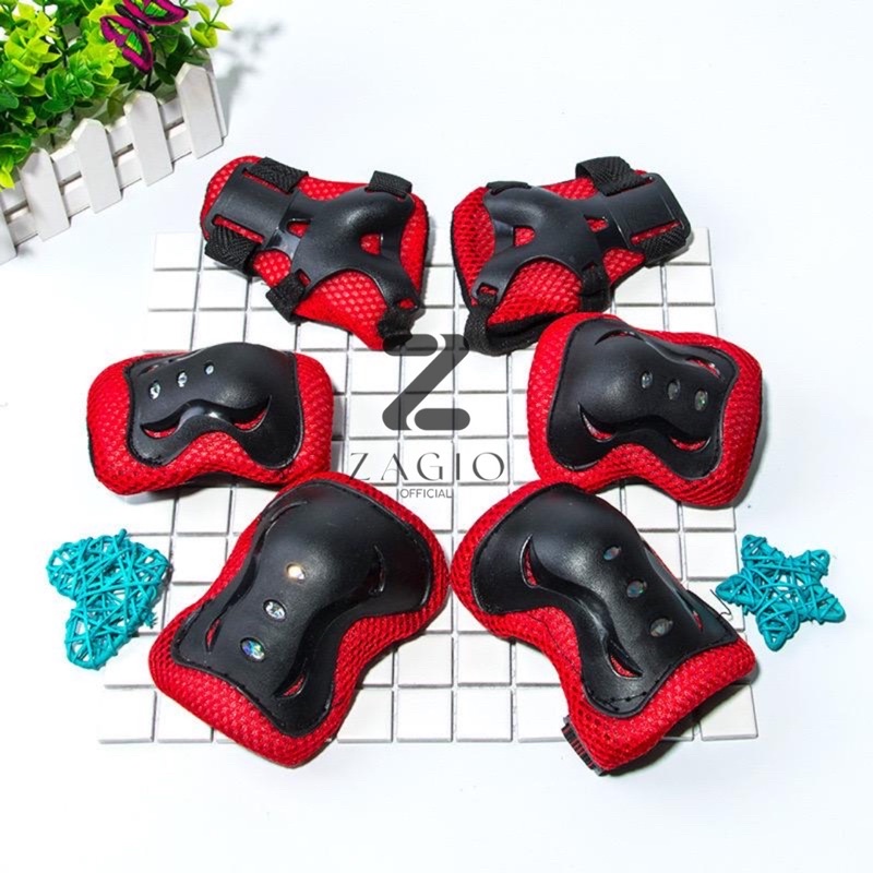 Paket helm &amp; deker sepatu roda/sepeda decker anak helm anak