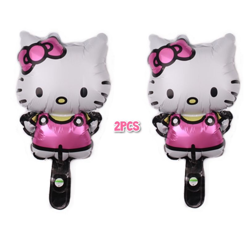 Balon HELLO KITTY Paket perlengkapan dekorasi pesta ulang tahun HELLO KITTY perlengkapan pesta ultah