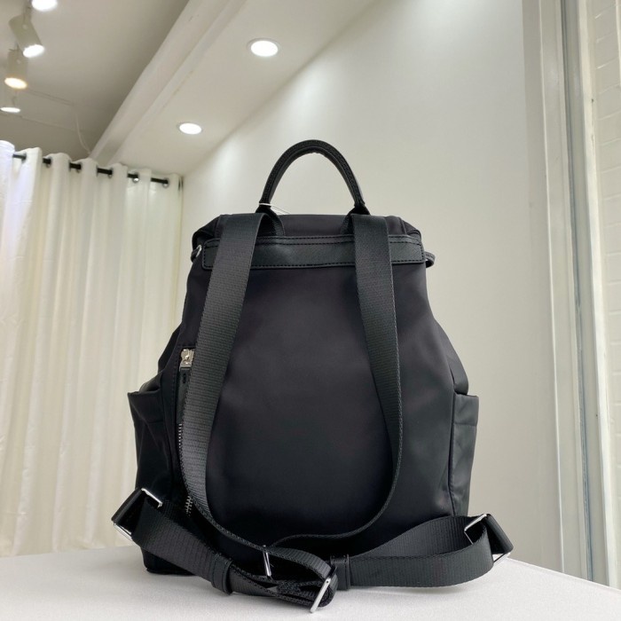 Tory Burch Flap Nylon Backpack