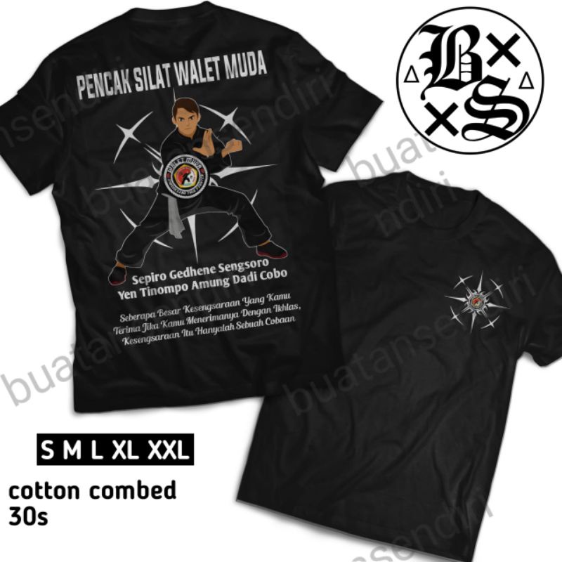 Kaos Pencak Silat Walet Muda | Kaos Silat Walet Muda
