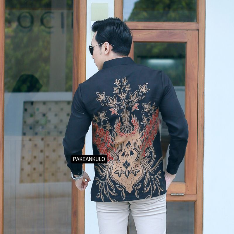 Batik Premium Pria Slimfit || Motif Nagata