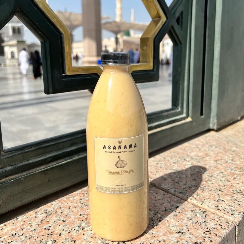 Asanawa Herbal Bawang Putih Tunggal Jus Kental 600 ml Immune Booster