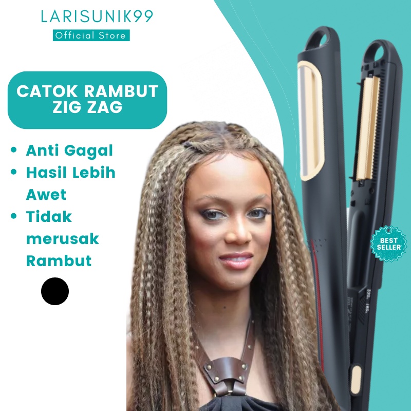 Catokan Rambut Keriting Automatic Kriting Pengeriting Pengkriting Automatic Ion Tourmaline Besi Perawatan Kecantikan Alat Catok Rambut Salon Terbagus Catok Genteng Kecil Pengembang Zigzag Ori Original Premium Terbaru