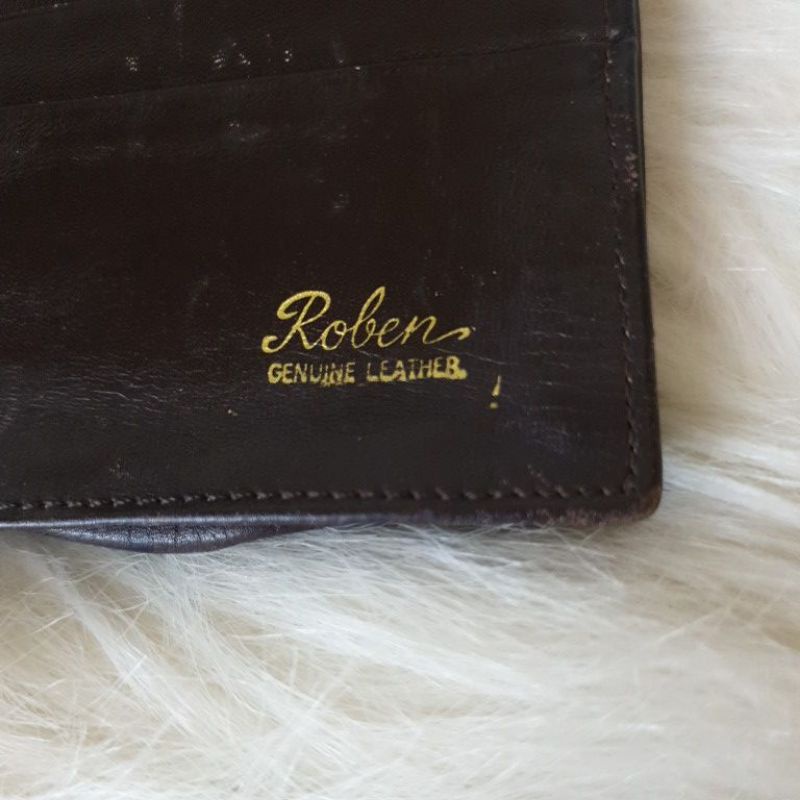 DOMPET KULIT ROBEN PRELOVED ORI