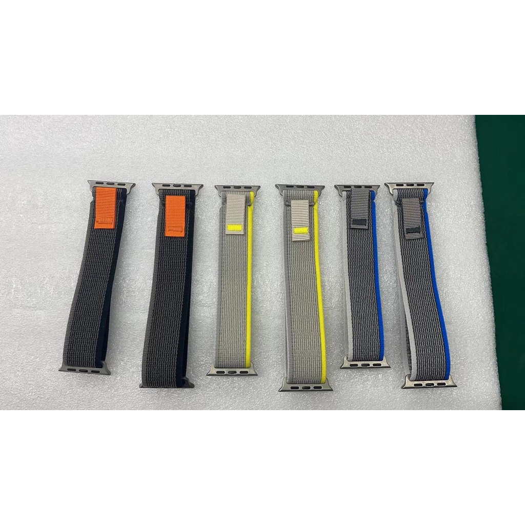 TRAIL LOOP Nylon Strap Tali Apple watch 42mm 44mm 45mm 38mm 40mm 41mm 38mm Apple watch Ultra Tali jam Iwatch series 1 2 3 4 5 6 7 8 Ultra