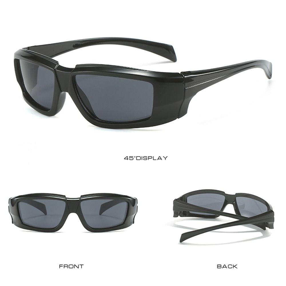 Lily Kacamata Sport Fashion Punk Eyewear Oval Sunglasses