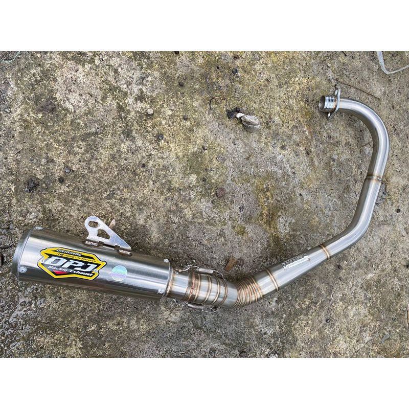 KNALPOT RACING DPJ LEHER PATEN PNP MOTOR MEGAPRO CB GLPRO TIGER