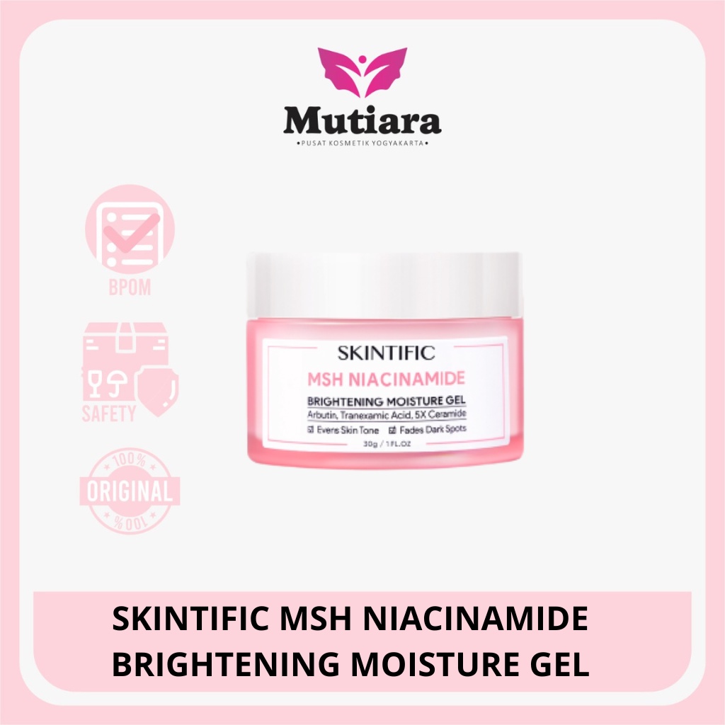 Jual Skintific Msh Niacinamide Brightening Moisture Gel 30gr Shopee Indonesia