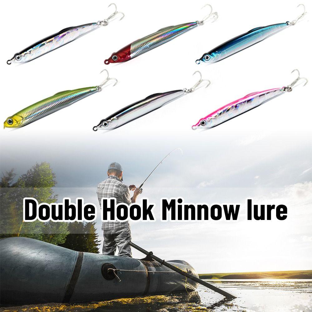 Preva 2pcs Umpan Ikan Kecil Tenggelam Hot Crankbaits Tackle Minnow Lures