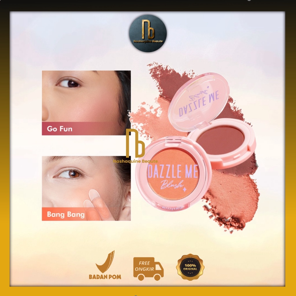 Dazzle Me Sweet Girl Blush On | Long Lasting High Pigmented Powder Blush On