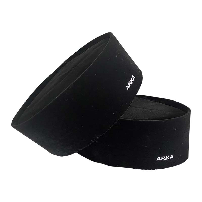 Peci Hitam Santri Bordir Nama Exlusive Rara Busana Muslim