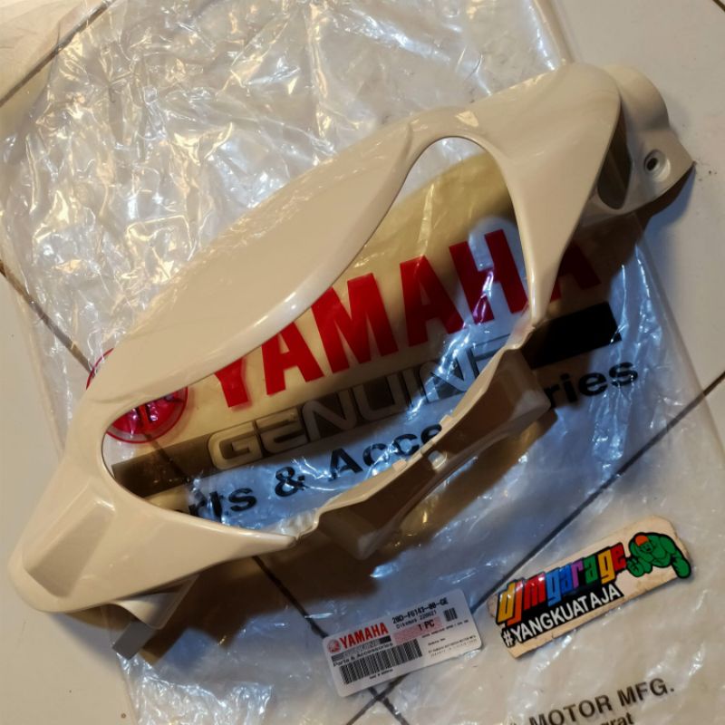 batok depan Mio smile putih cover batok kepala Mio smile putih original