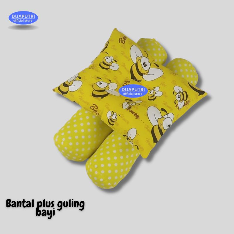 perlak bayi set bantal plus guling waterptoof