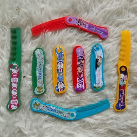 Souvenir Sisir Lipat / Motif / Souvenir Sisir / Sovenir Unik / Sisir Lipat / Sisir Kecil