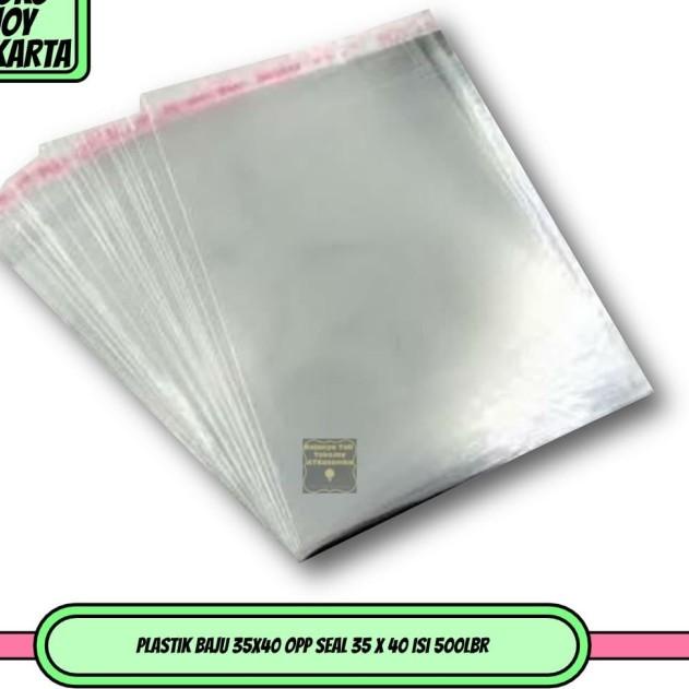 

Plastik Baju 35x40 OPP SEAL 35 x 40 isi 500lbr