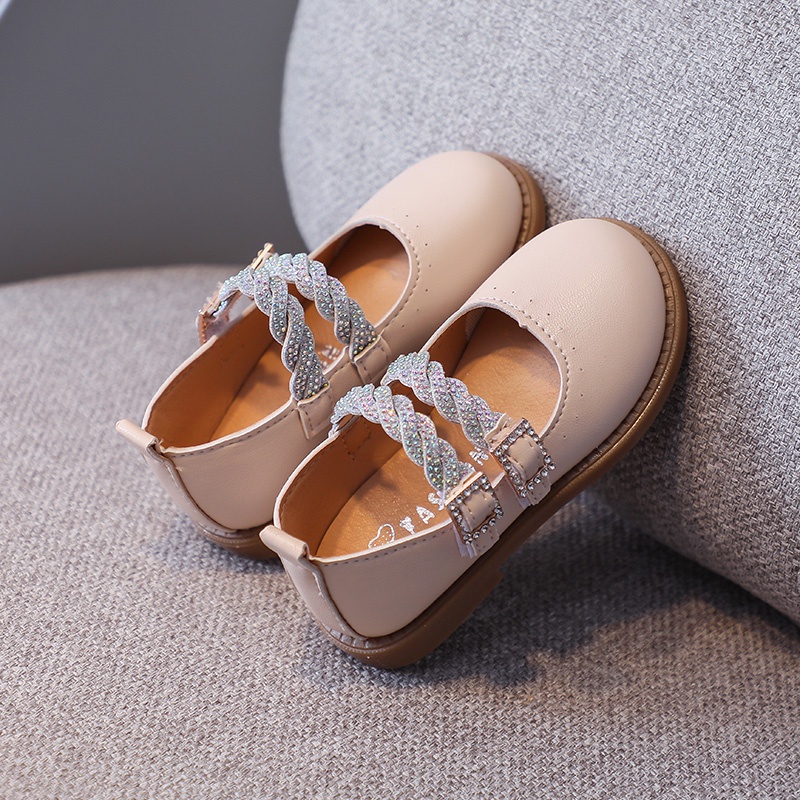 Okaybaby B240 Sepatu Flat Pesta Anak Perempuan (FREE BOX) Termurah Sepatu Import Fashion Terbaru Kekinian