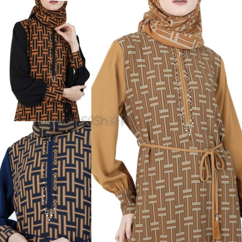 Dress Abaya HIKMAT D9644 Original