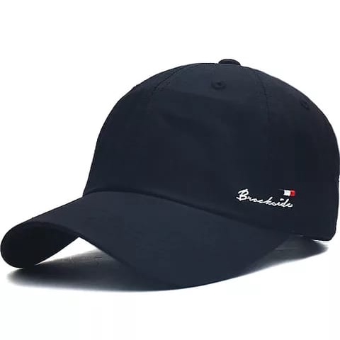 Topi Unisex Cap Hat Cotton Material Bordir Brookside terbaru