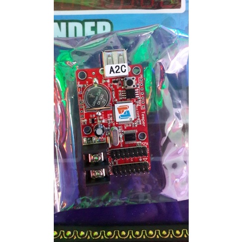 Controller running text A2C