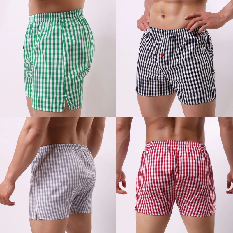 3SP | UWR61 Boxer Pria Bahan Katun Celana Dalam Pria Dewasa