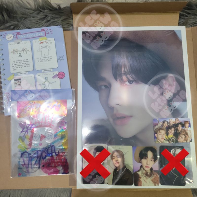 Stray Kids DFesta Dispatch Dicon Photobook Lenticular Deco Book Hyunjin