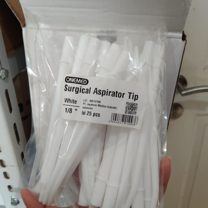 ONEMED Surgical Aspirator TipSaliva Ejector White box isi 25 piece 25piece