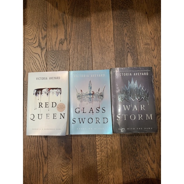 Red Queen | Glass Sword | War Storm by Victoria Aveyard