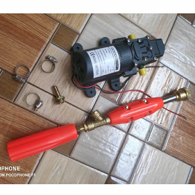 Pompa DC 12V 130Psi Pompa High pressure Pompa Cuci motor DC Pompa pertanian Irigasi pompa Desinfectan pompa kabut