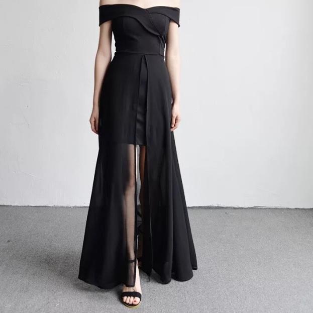 dress sabrina / dress pesta