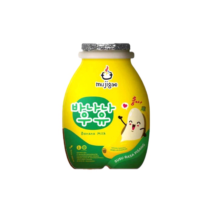 

Mujigae Banana Milk / Susu Pisang Original 250 Ml