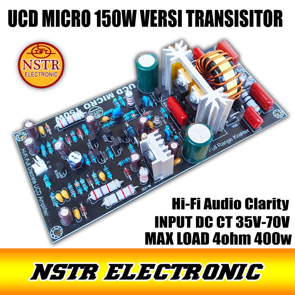 ucd micro 150w versi transistor super clarity