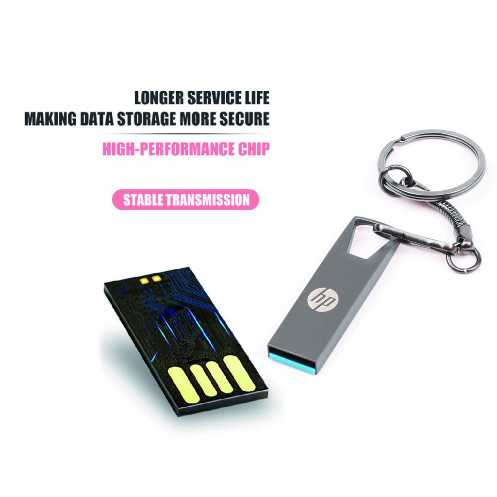 Hp Flashdisk USB 3.0 OTG 1TB Kapasitas 32GB Kecepatan Tinggi Bahan Metal