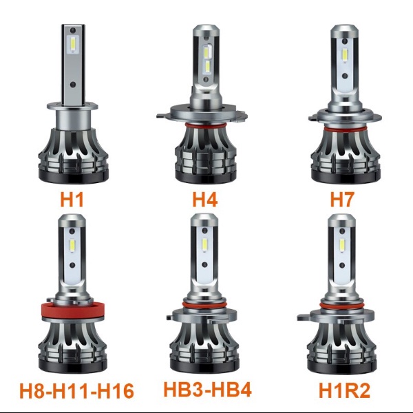 Lampu LED Mobil H11 H16 H8 OSRAM XLZ New Generation Bohlam Putih LED Plus Gratis 2pcs T10 Still Putih Rodamasled